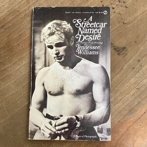 A Streetcar Named Desire by Tennessee Williams - vintage 70’s paperback
